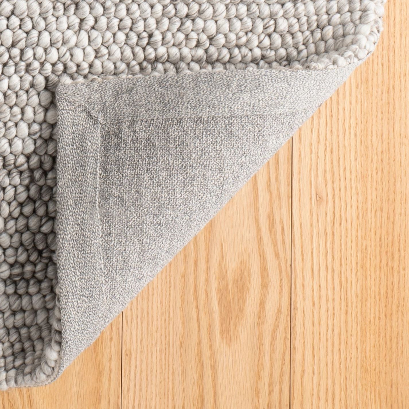Niels Grey Handwoven Wool/Viscose Rug - DA808 - 10x14