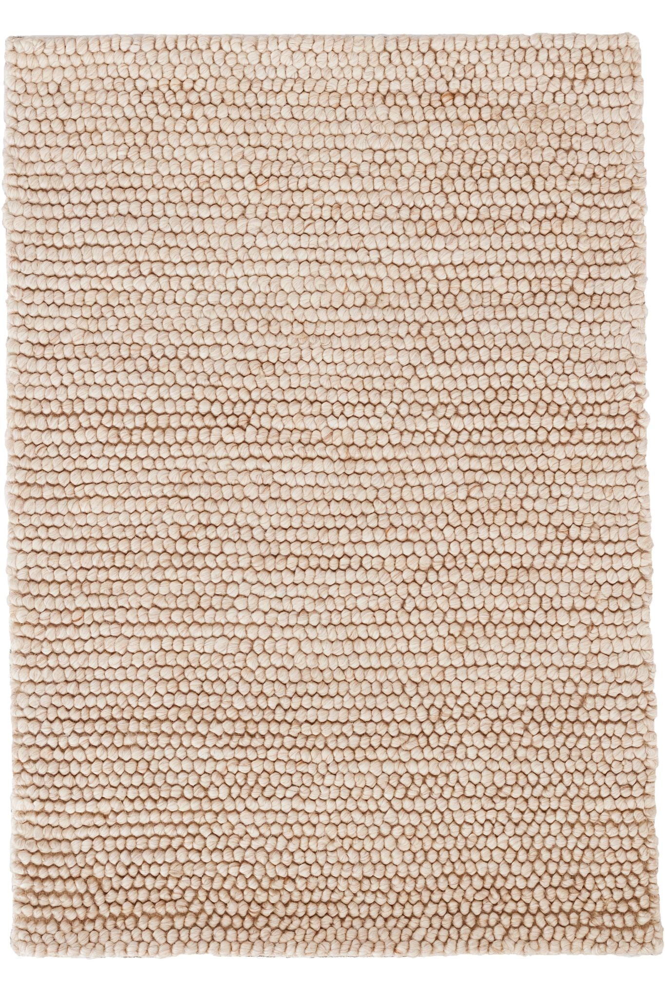 Niels Latte Handwoven Wool/Viscose Rug - DA809 - 10x14
