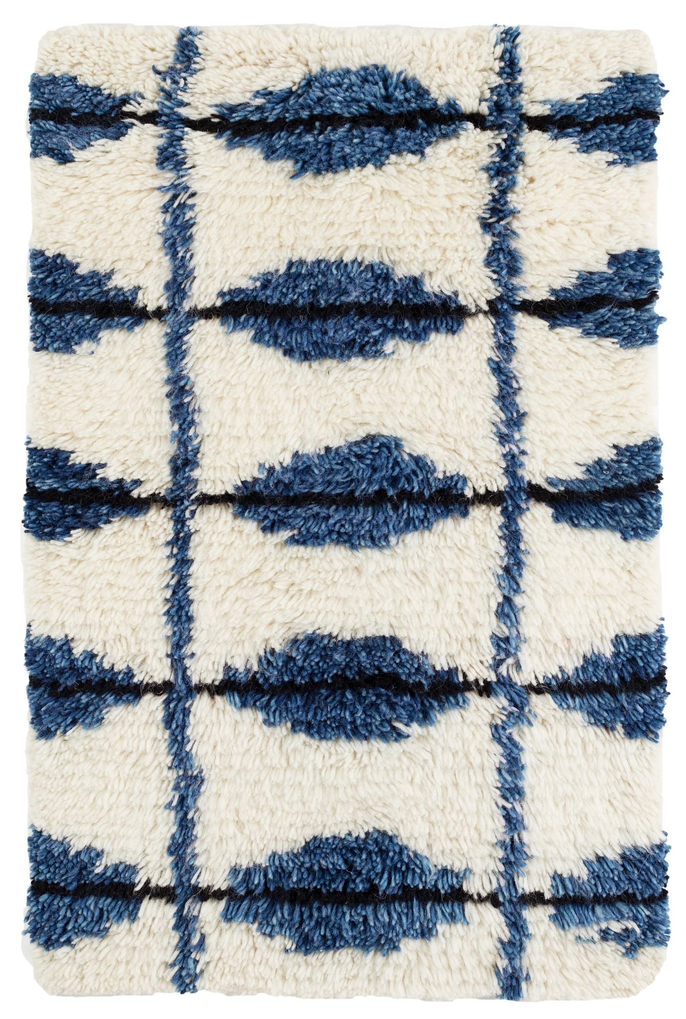 Noma Indigo Handwoven Wool Rug - DA850 - 10x14