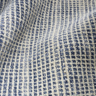 Homer Blue Hand Loom Knotted Wool/Viscose Rug - DA862 - 10x14