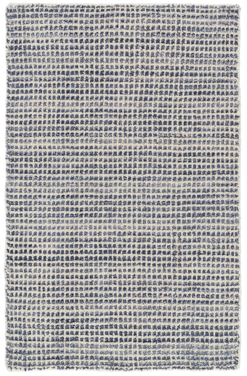Homer Blue Hand Loom Knotted Wool/Viscose Rug - DA862 - 10x14