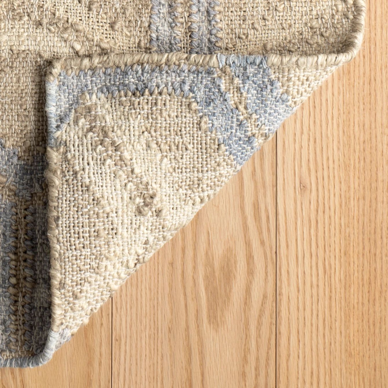Tala Blue Handwoven Jute Rug - DA896 - 10x14