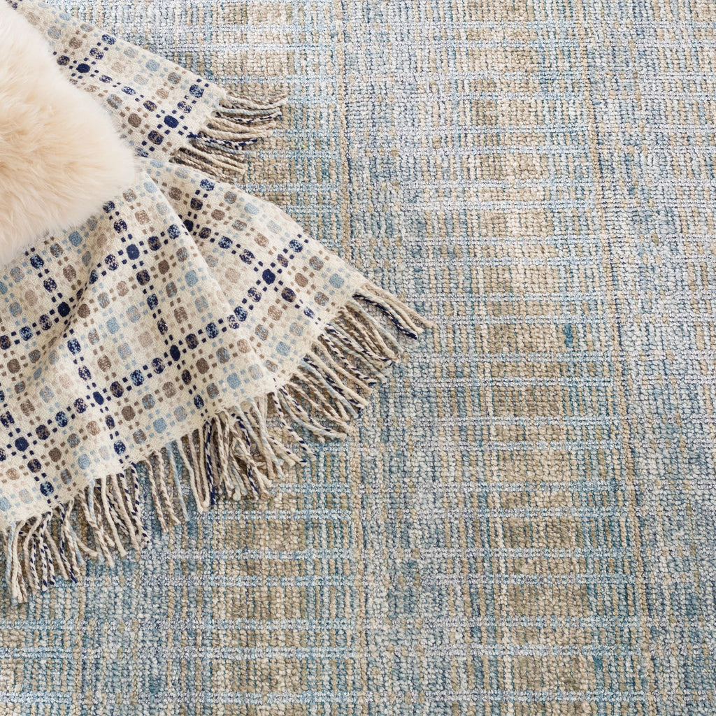 Geneva Handwoven Viscose/Cotton Rug - DA929 - 10x14