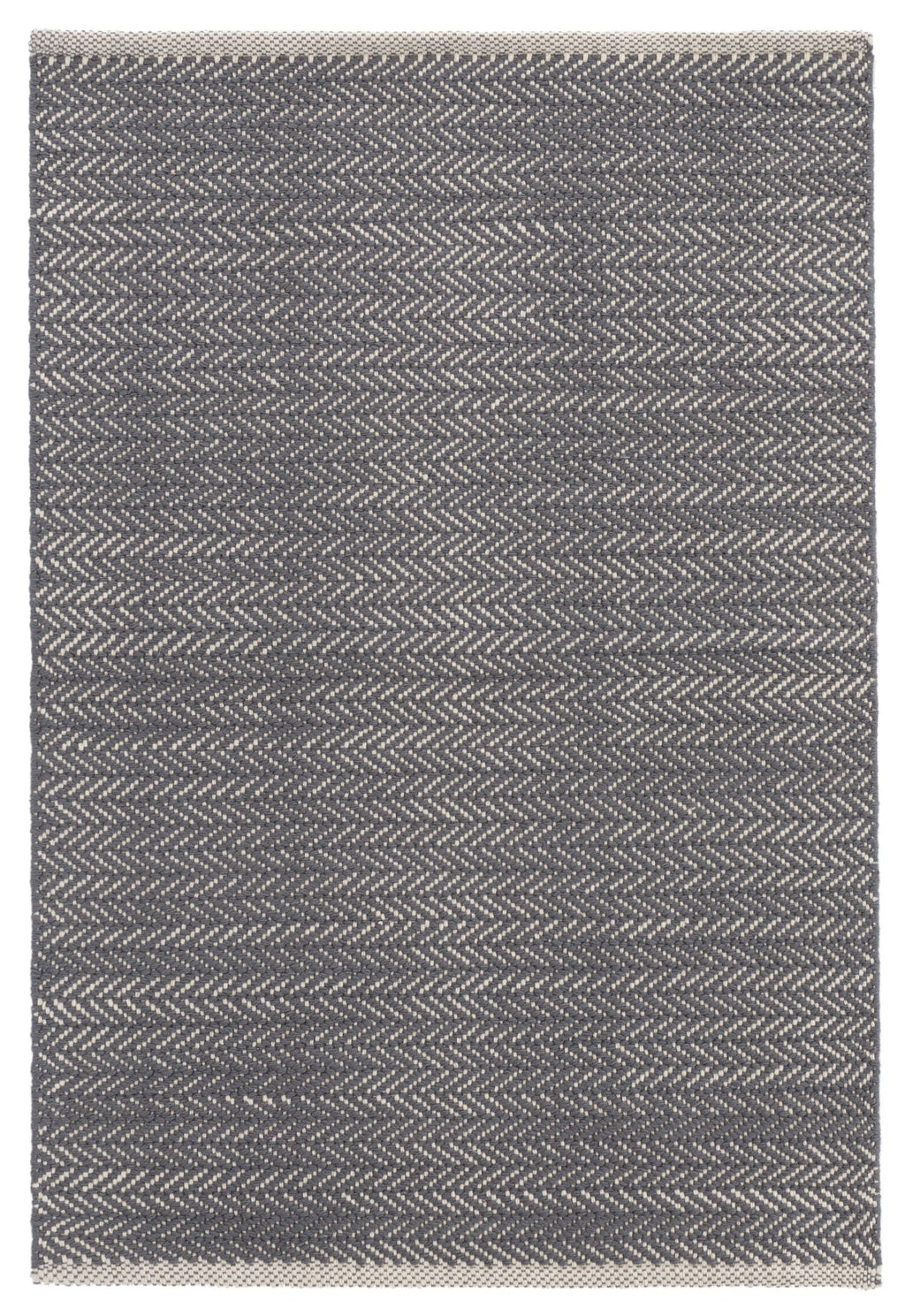 Herringbone Shale Handwoven Cotton Rug - DA958 - Runner-2.5x12
