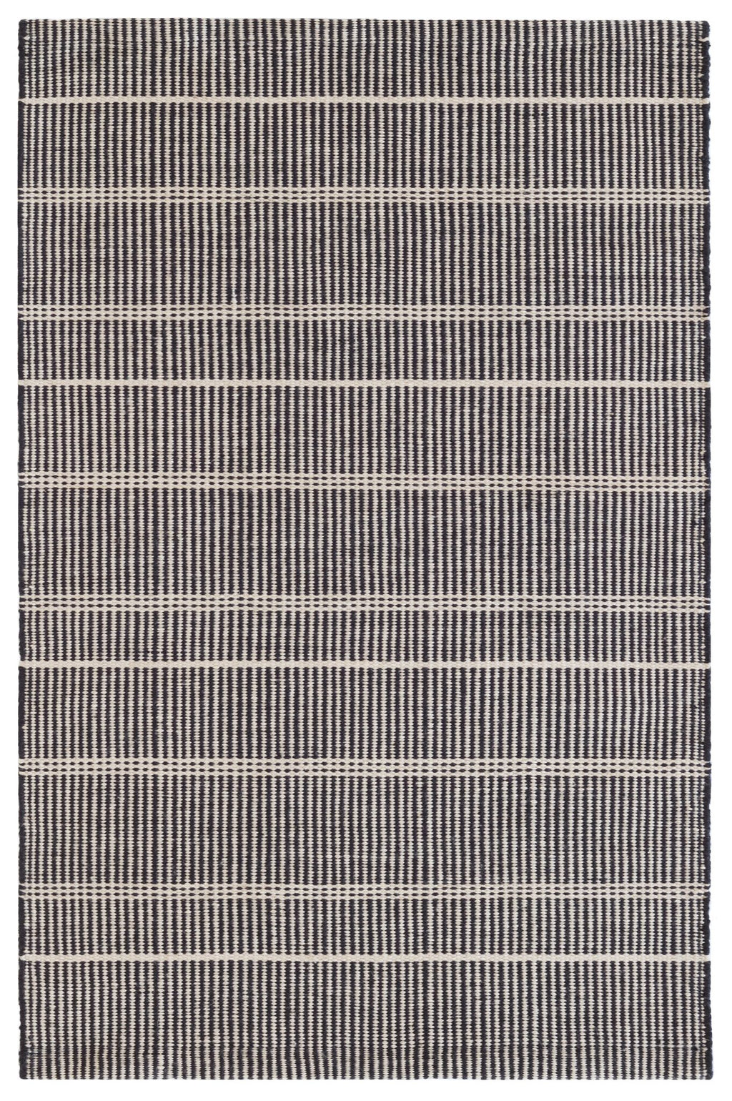 Samson Black Handwoven Indoor/Outdoor Rug - DA960 - 10x14
