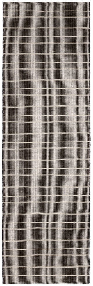 Samson Black Handwoven Indoor/Outdoor Rug - DA960 - Runner-2.5x8