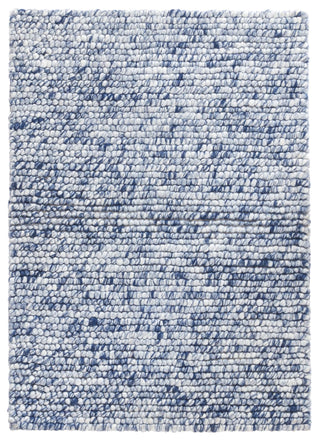Niels Navy Handwoven Wool/Viscose Rug - DA967 - 10x14