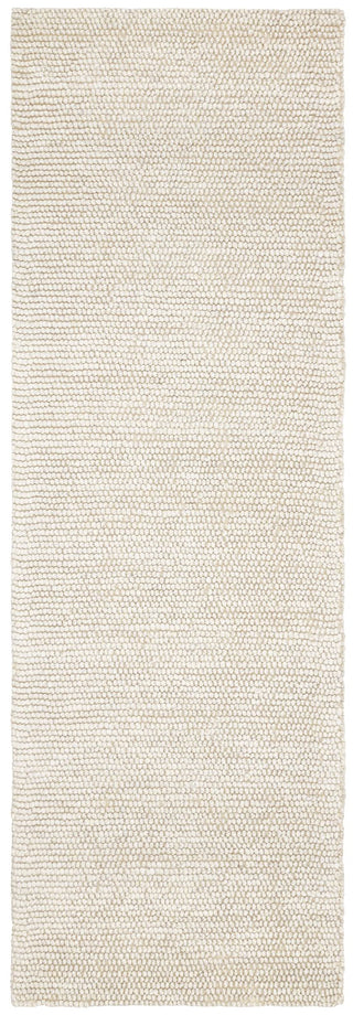 Niels Ivory Handwoven Wool/Viscose Rug - DA968 - Runner-2.5x8