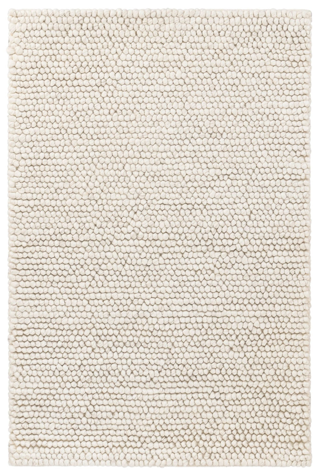 Niels Ivory Handwoven Wool/Viscose Rug - DA968 - 10x14