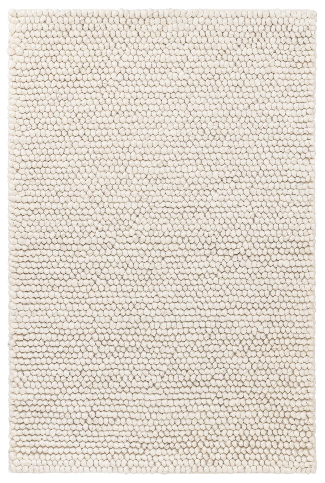 Niels Ivory Handwoven Wool/Viscose Rug - DA968 - 10x14