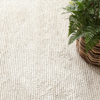 Niels Ivory Handwoven Wool/Viscose Rug - DA968 - 10x14