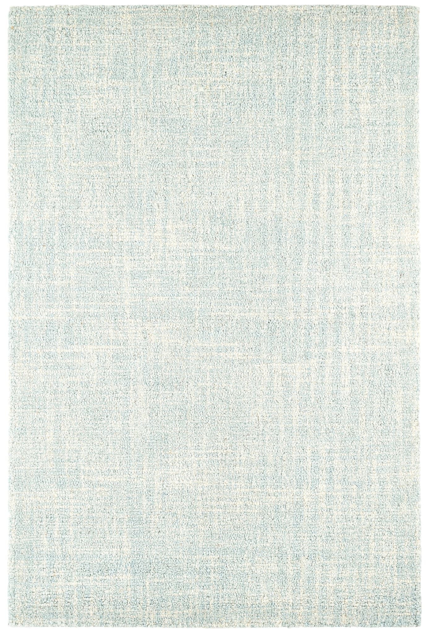 Crosshatch Sky Hand Micro Hooked Wool Rug - DA969 - 10x14