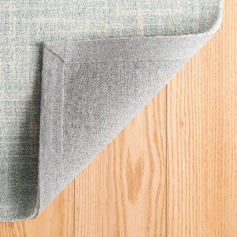 Crosshatch Sky Hand Micro Hooked Wool Rug - DA969 - 10x14