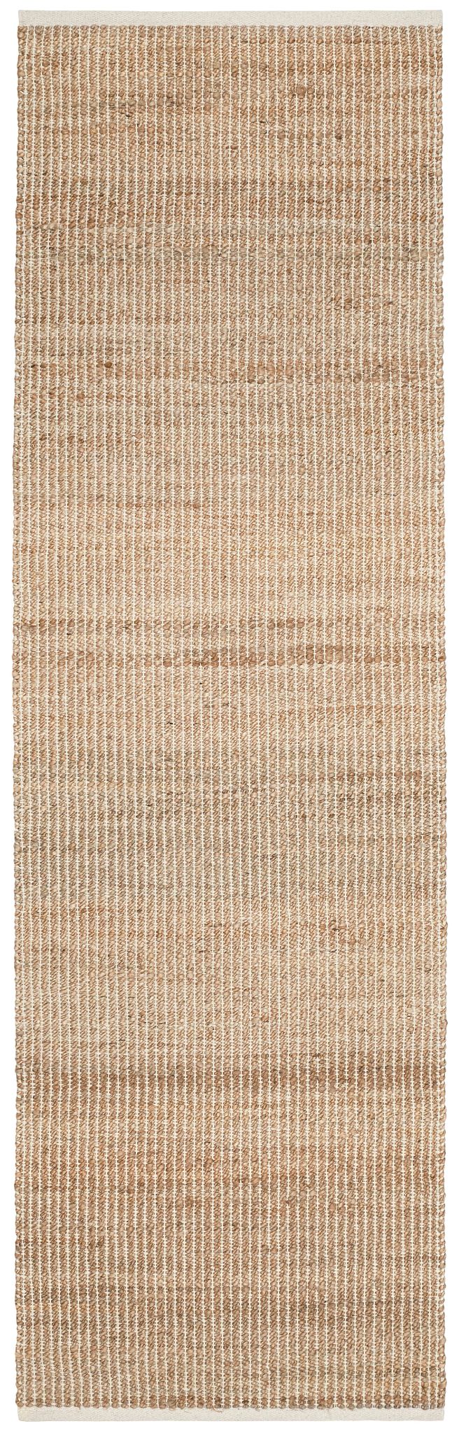 Gridwork Ivory Handwoven Jute Rug - DA976 - Runner-2.5x8