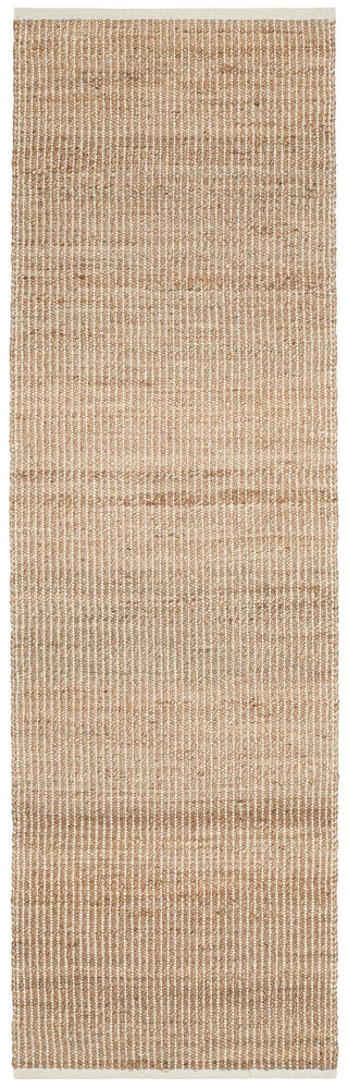 Gridwork Ivory Handwoven Jute Rug - DA976 - Runner-2.5x8