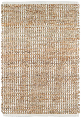 Gridwork Ivory Handwoven Jute Rug - DA976 - 12x16