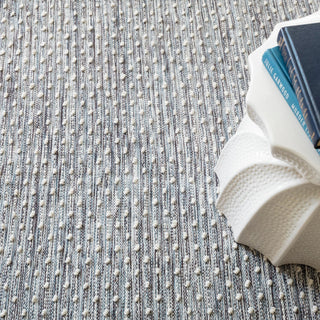 Hobnail Blue Handwoven Performance Rug - DA997 - 10x14