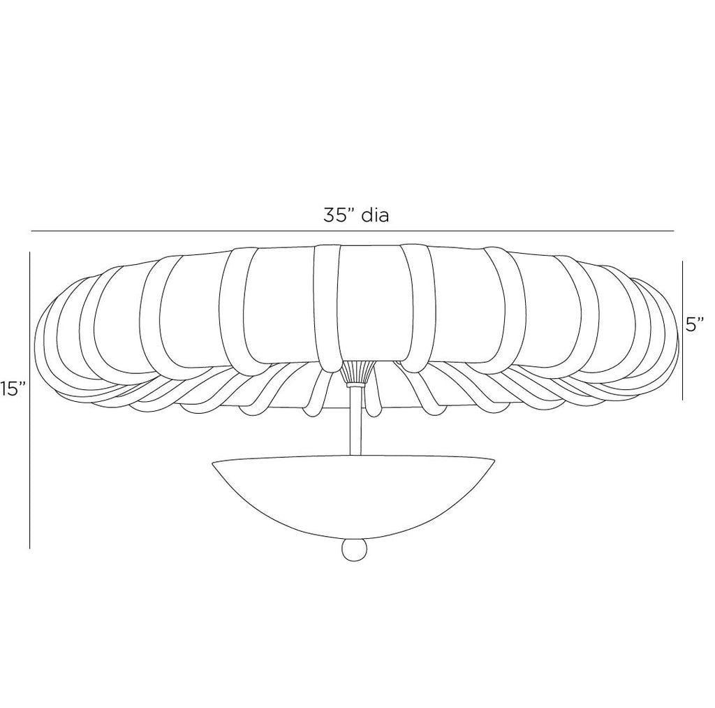 Camella Flush Mount