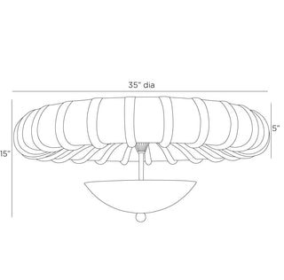 Camella Flush Mount