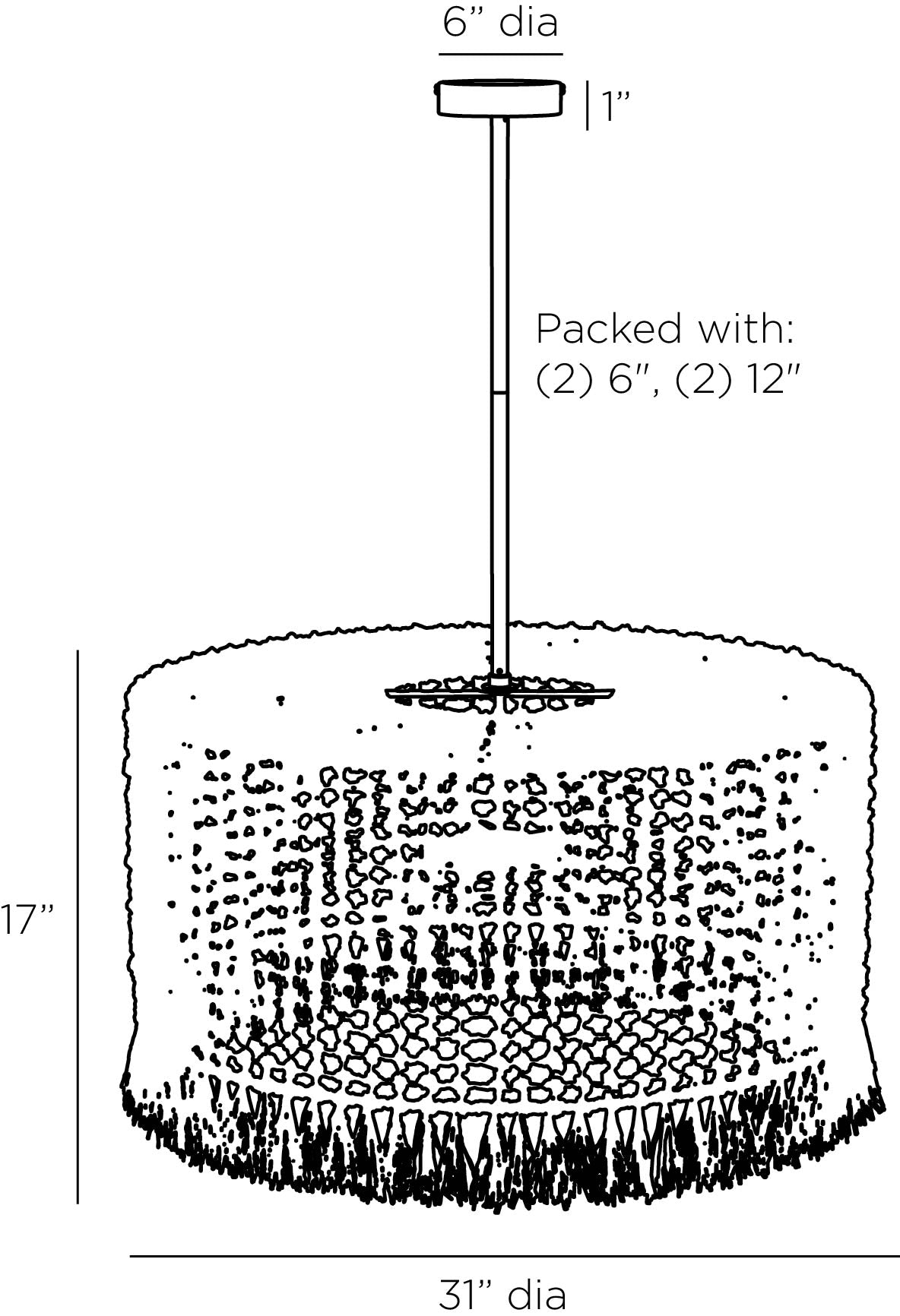 Amari Chandelier
