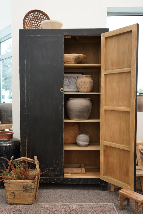 Tall Alwin Armoire - Reclaimed Wood