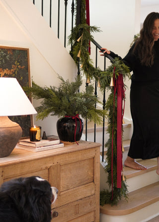 Cascading Cedar Garland 6'