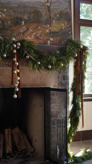 Cascading Cedar Garland