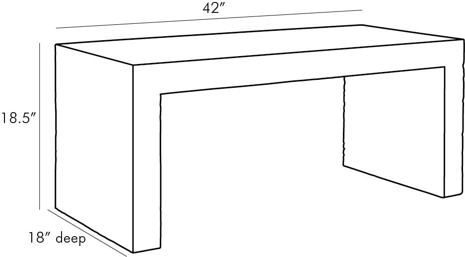 Marsh Bench/Cocktail Table