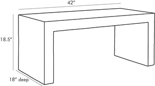 Marsh Bench/Cocktail Table
