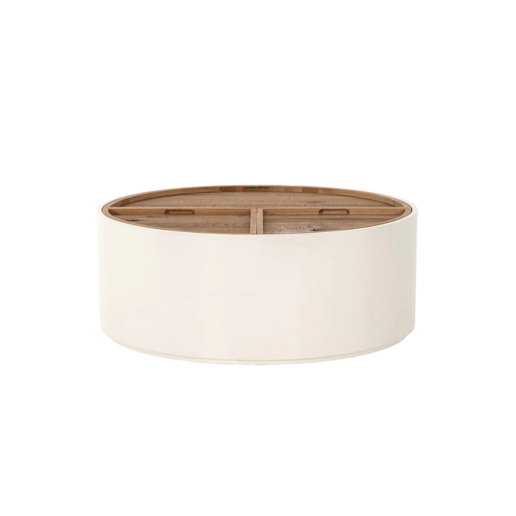 Drum Storage Coffee Table