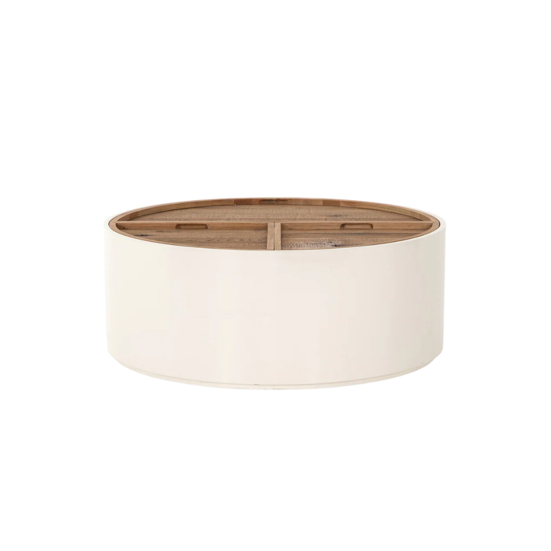 Drum Storage Coffee Table