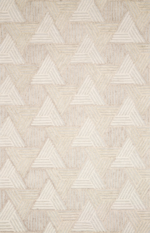 Ehren Oatmeal / Ivory 11'-6" x 15' Area Rug - EHR-04 - 11'-6" x 15'