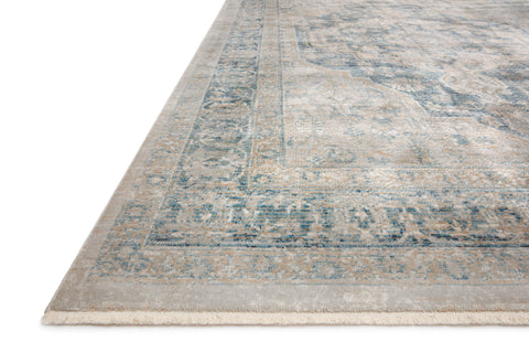 Magnolia Home By Joanna Gaines x Loloi Elise Neutral / Blue 11'-6" x 15'-8" Area Rug - ELI-01 - 11'-6" x 15'-8"