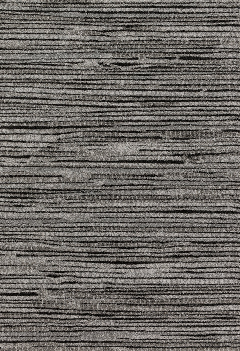 Emory Grey / Black 8'-11" x 12'-5" Area Rug - EB-02 - 8'-11" x 12'-5"