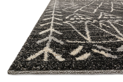 Emory Black / Ivory 8'-11" x 12'-5" Area Rug - EB-09 - 8'-11" x 12'-5"