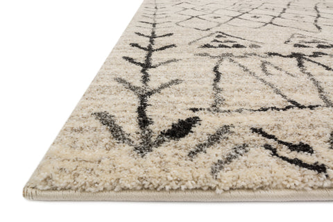 Emory Heather Gray / Black 8'-11" x 12'-5" Area Rug - EB-09 - 8'-11" x 12'-5"