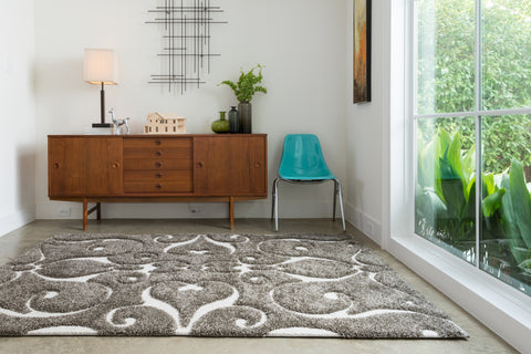 Enchant Smoke 9'-0" x 12'-0" Area Rug - EN-07 - 9'-0" x 12'-0"