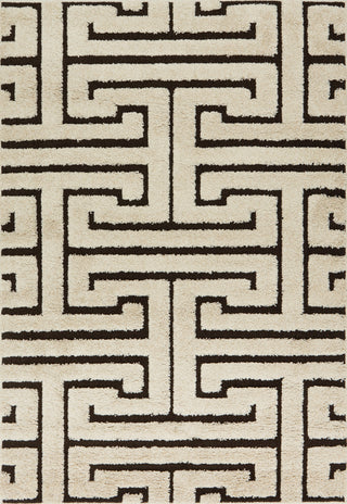 Enchant Ivory / Dark Brown Rug
