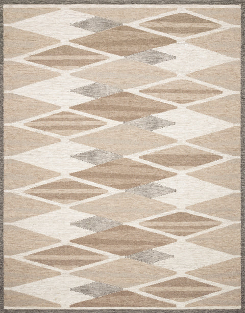 Evelina Taupe / Bark 9'-3" x 13' Area Rug - EVE-04 - 9'-3" x 13'