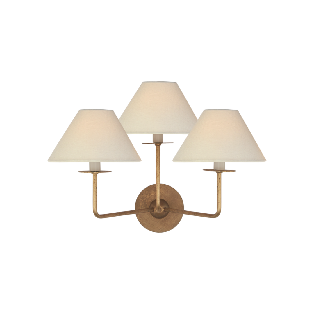 Kelley Medium Triple Sconce