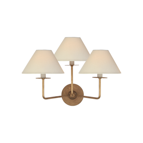 Kelley Medium Triple Sconce