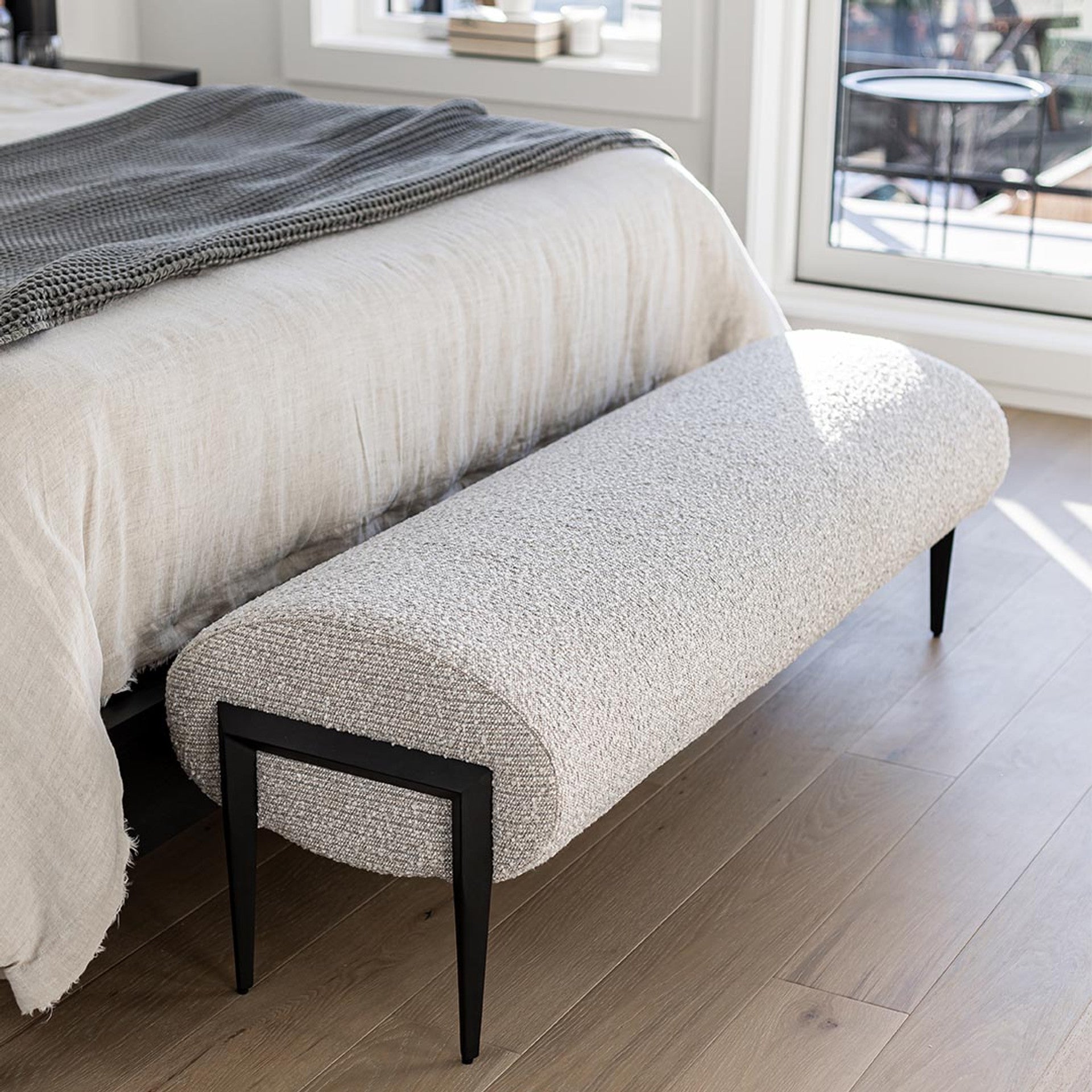 Reid Bench, Grey