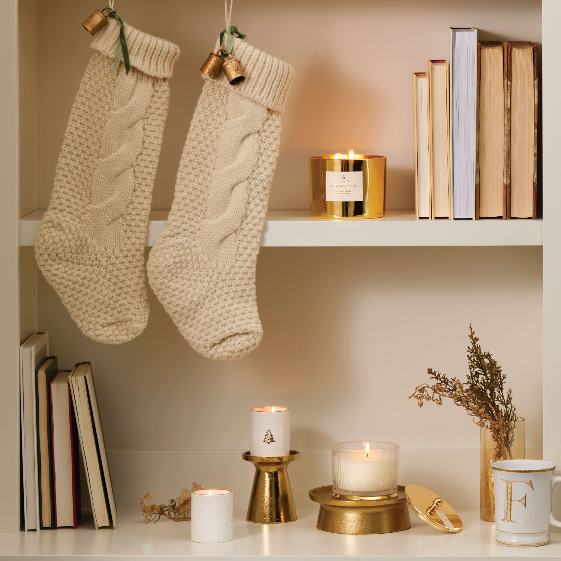 Frasier Fir, Goldie Gilded Candle