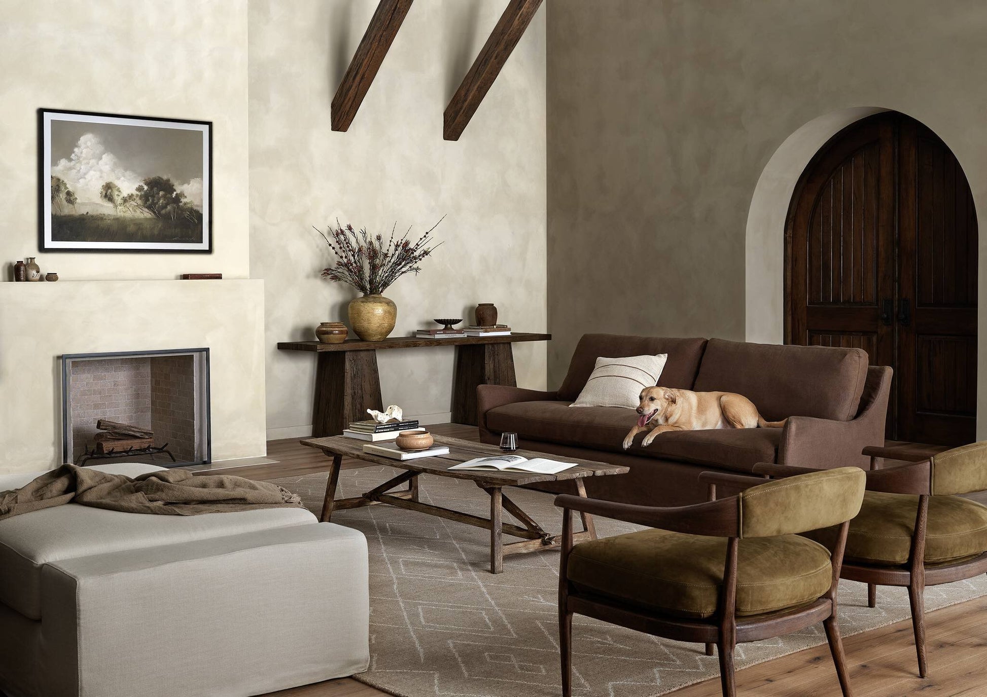 Elio Rustic Coffee Table