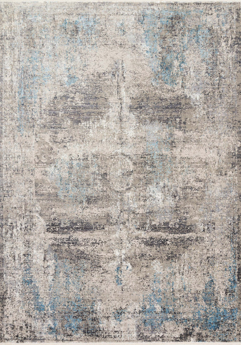 Franca Slate / Sky 11'-6" x 15'-7" Area Rug - FRN-04 - 11'-6" x 15'-7"