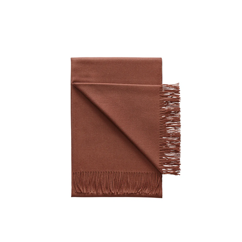 Red Clay Alpaca Throw