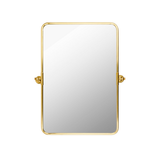 Nelly Brass Pivoting Mirror