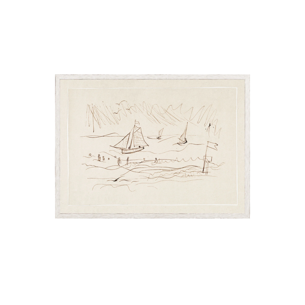 Pen and Ink Seaside