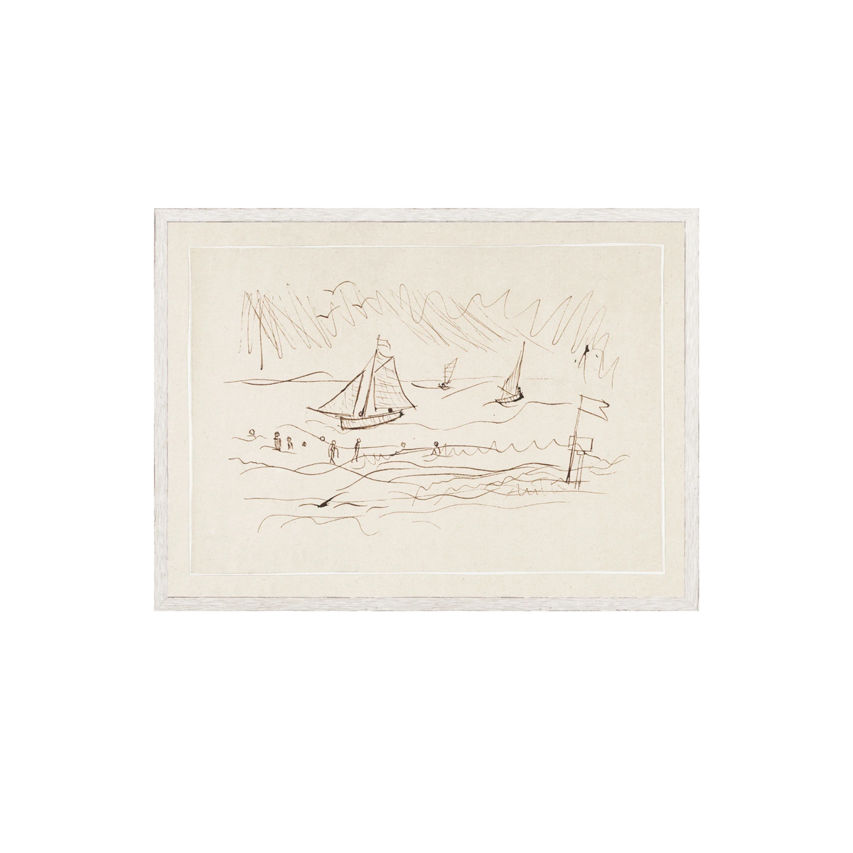 Pen and Ink Seaside