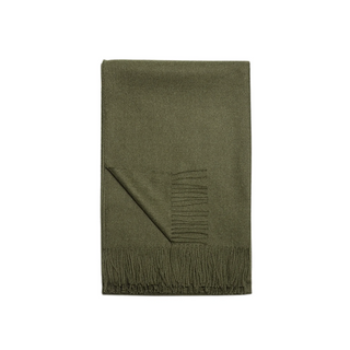 Olive Alpaca Throw